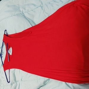 Red dress